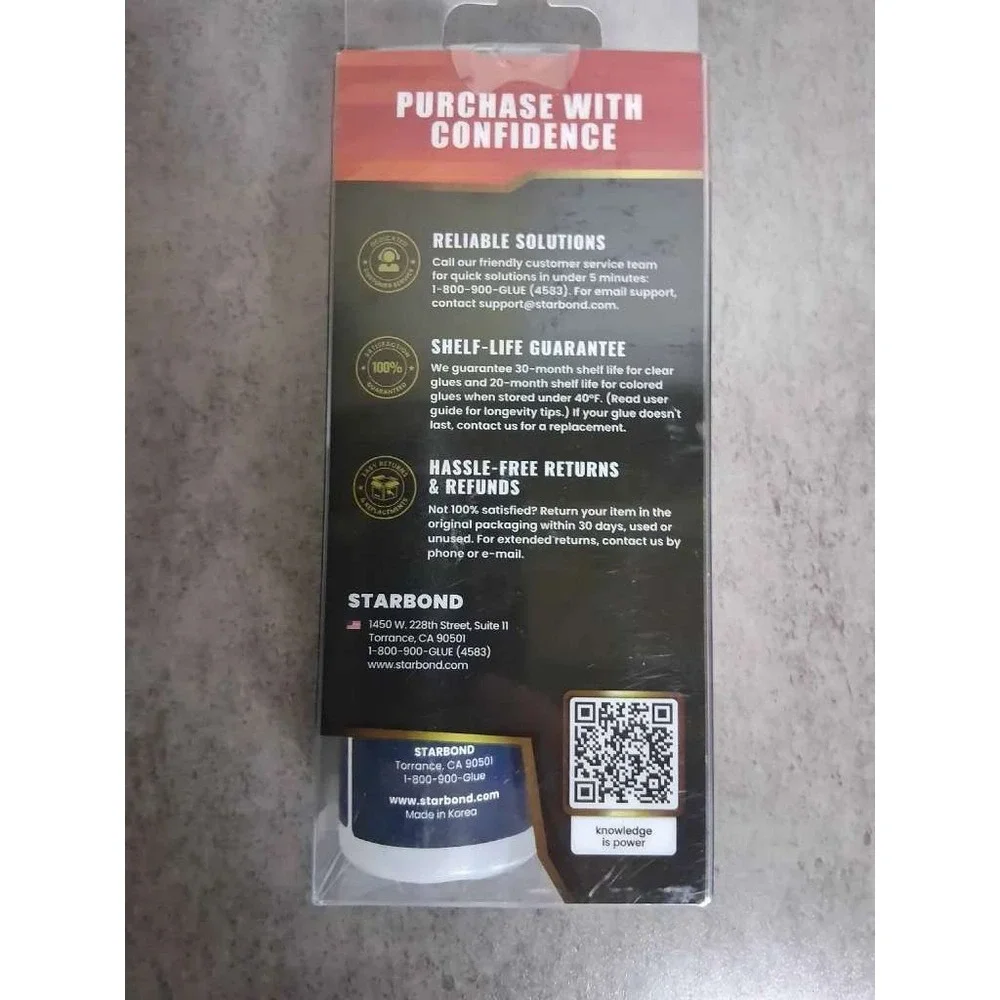 Starbond Super Glue Pro Kit 4 oz High Performance Adhesive with Microtips CP-100